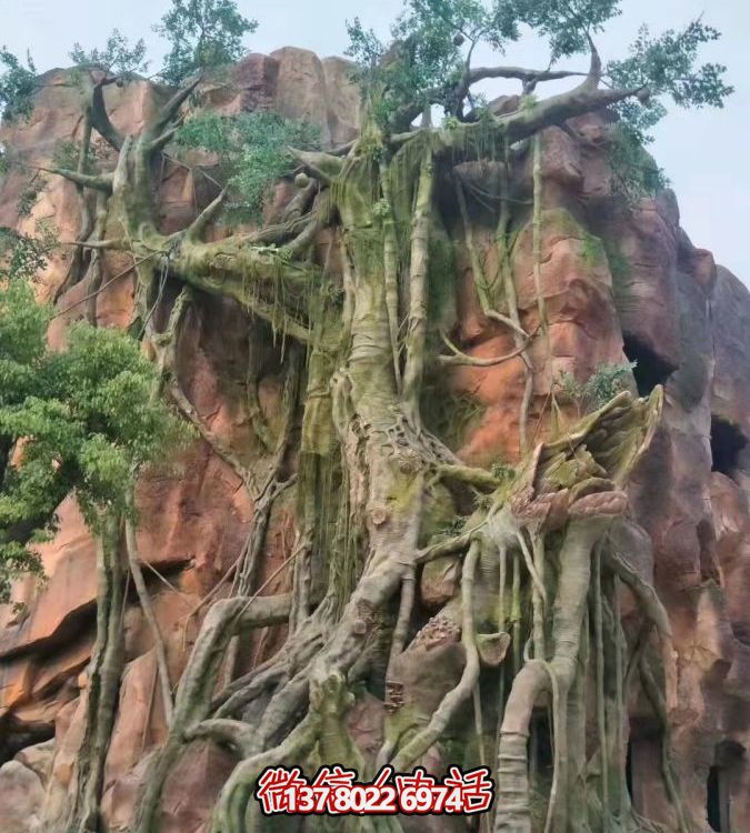 純天然石雕假山雕塑，為公園添彩添靈