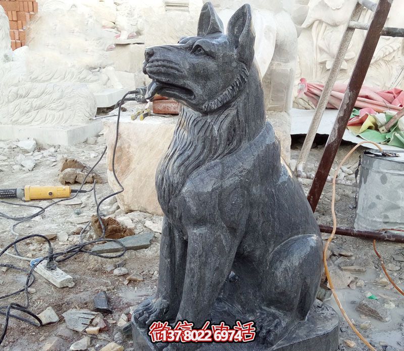 玻璃鋼仿真動(dòng)物雕塑，美化庭院景觀