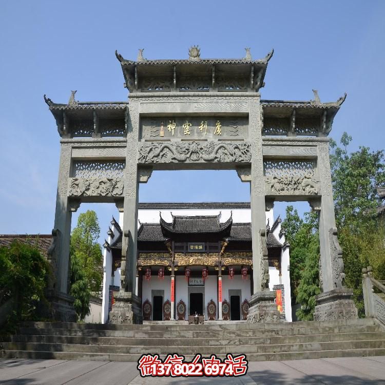 傳承中式文化，體驗大型石雕牌坊與雕塑的魅力