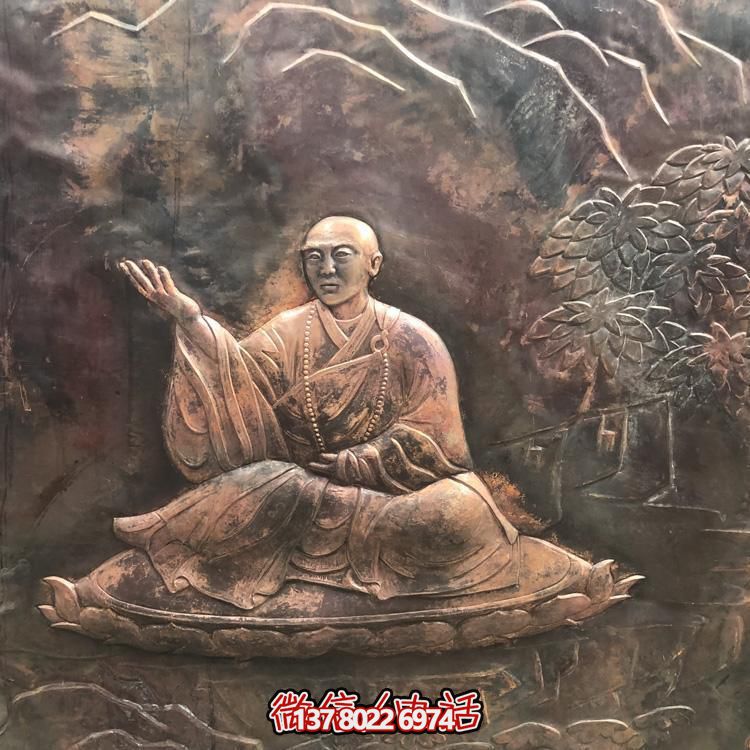 鑄銅觀音佛像浮雕壁畫，帶給大型寺廟儀式感的非凡氣派