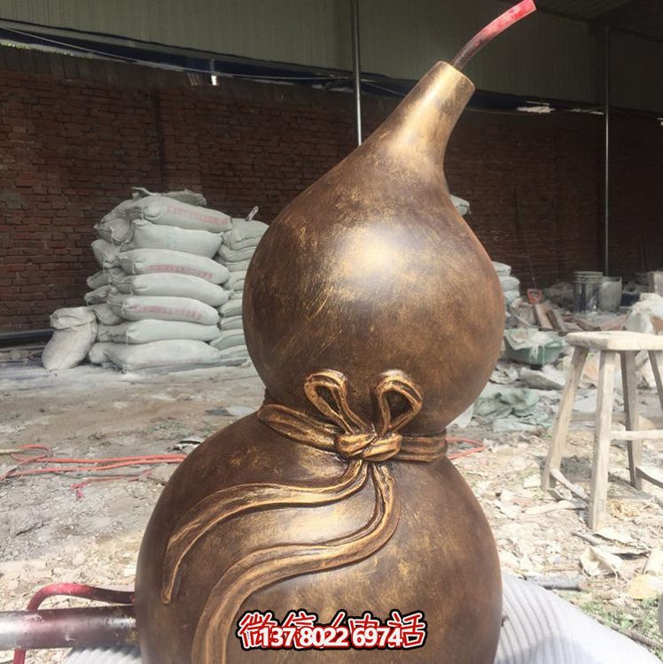 萬(wàn)用銅雕葫蘆，集家居裝飾、鎮(zhèn)宅辟邪、雕塑藝術(shù)于一體