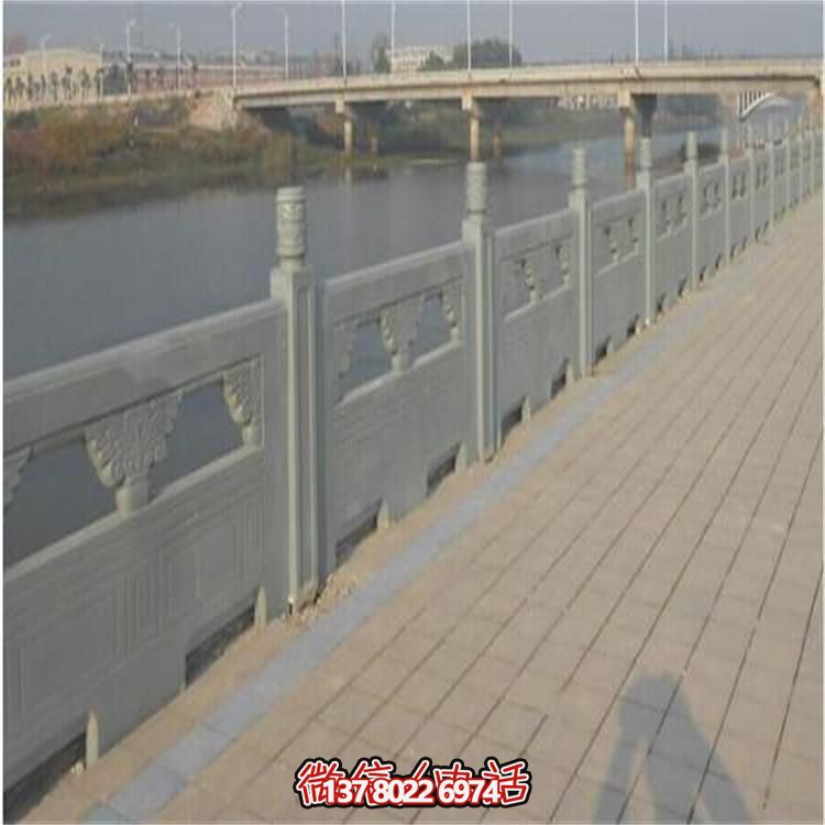 精美青石雕刻欄板，提升景區(qū)、寺廟、湖邊裝飾效果