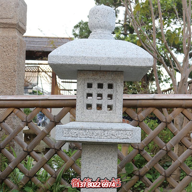 太陽能仿古青石石頭燈，為中式別墅、酒店戶外裝飾