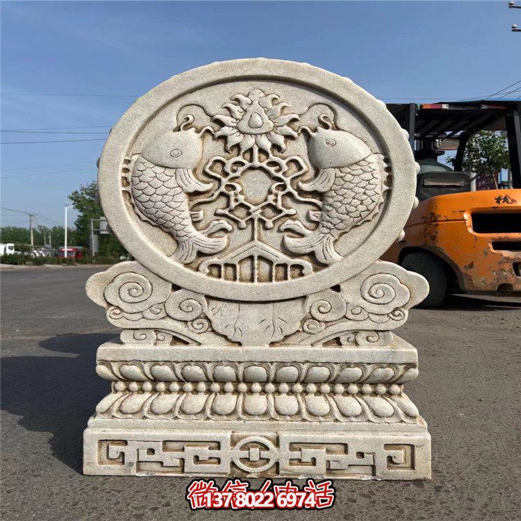 經(jīng)典韻味，精致宮廷漢白玉園林別墅裝飾擺件