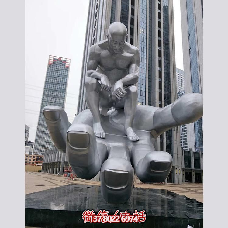 大型不銹鋼創(chuàng)意人物景觀雕塑——鐫刻在商業(yè)街、商業(yè)廣場(chǎng)的精美絕倫
