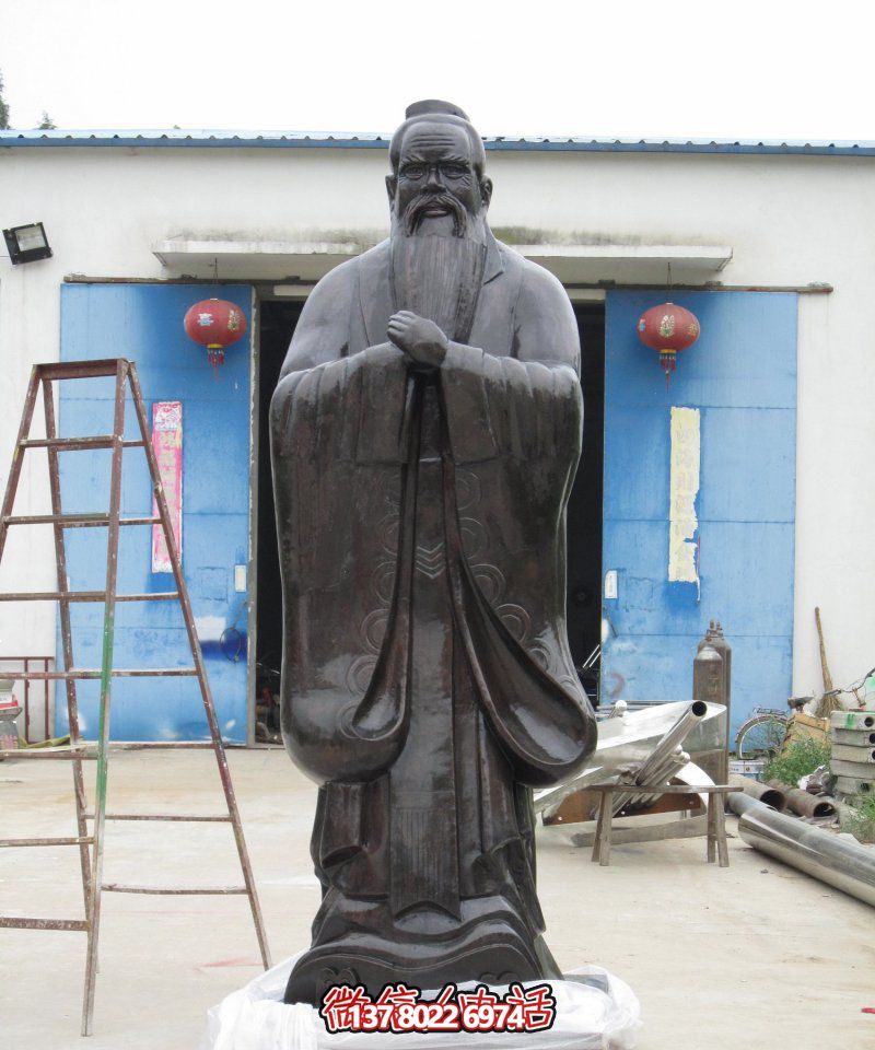 走進(jìn)古典文化，探索老子青銅雕塑之美