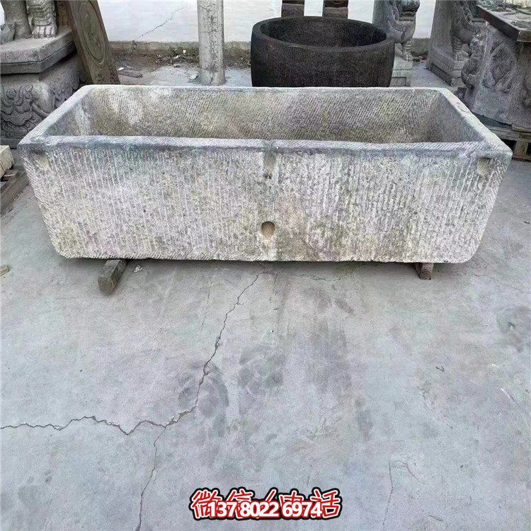 經(jīng)典石槽景觀(guān)裝飾，營(yíng)造自然和諧的室外空間