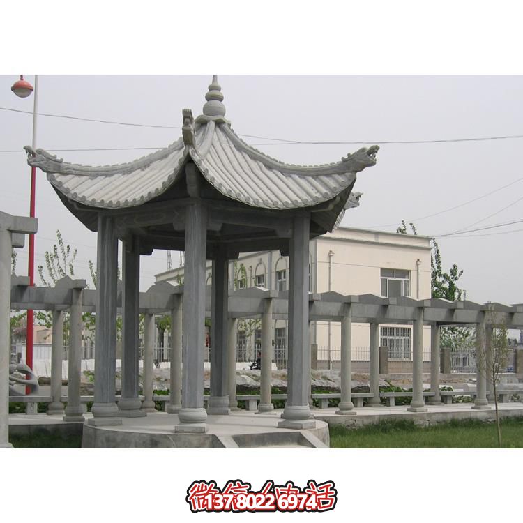 休閑涼亭，美輪美奐，環(huán)境宜人