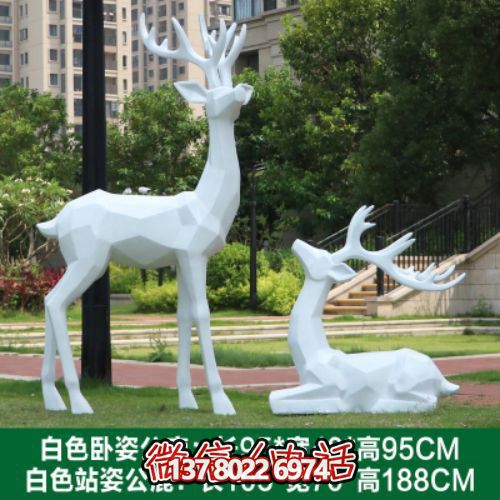 玻璃鋼雕塑裝置，點(diǎn)綴小區(qū)園林景觀
