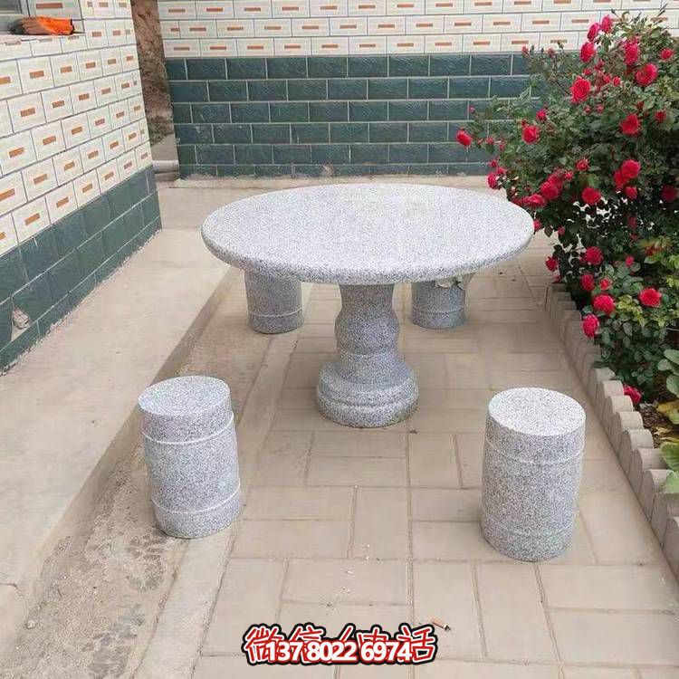 花崗巖石凳，室外私家院子裝飾