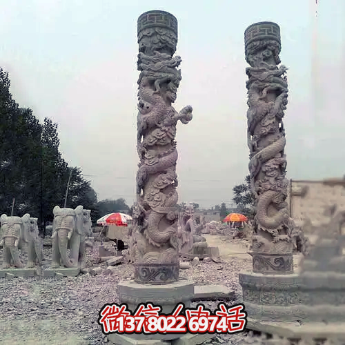 柱石盤龍安全、堅固、節(jié)能的柱子