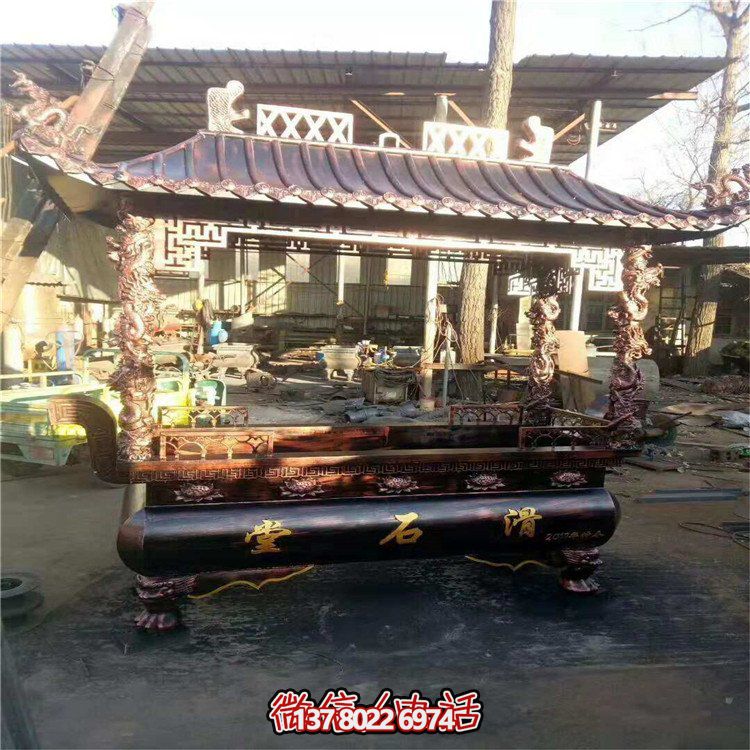 獨(dú)特創(chuàng)意銅雕香爐，讓你體驗(yàn)寺廟式神秘雕塑感受