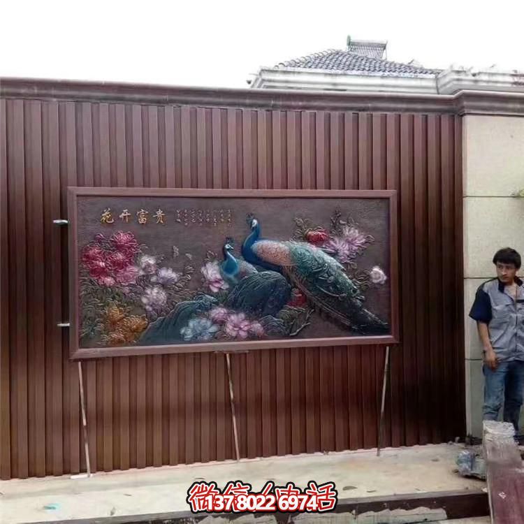 中式風(fēng)格裝飾壁畫，讓您的家園更加富貴