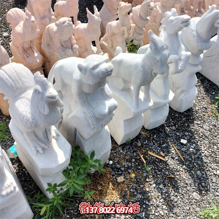 十二生肖小石雕擺件，帶來(lái)更多的吉祥與幸運(yùn)