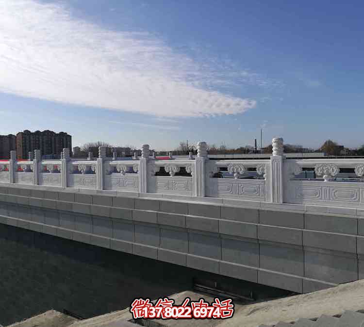 精美石雕橋欄桿，藝術(shù)美學(xué)完美結(jié)合
