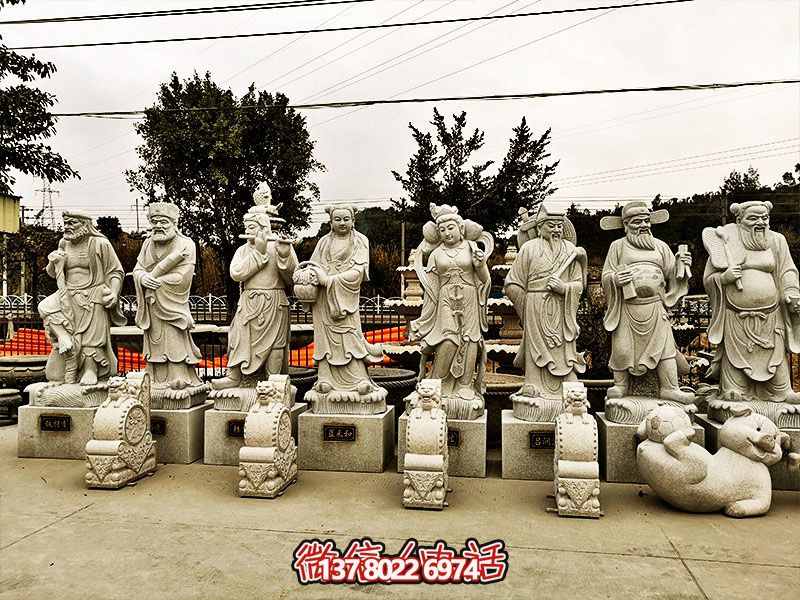 游覽大理古城，欣賞至尊神佛石雕八仙雕塑