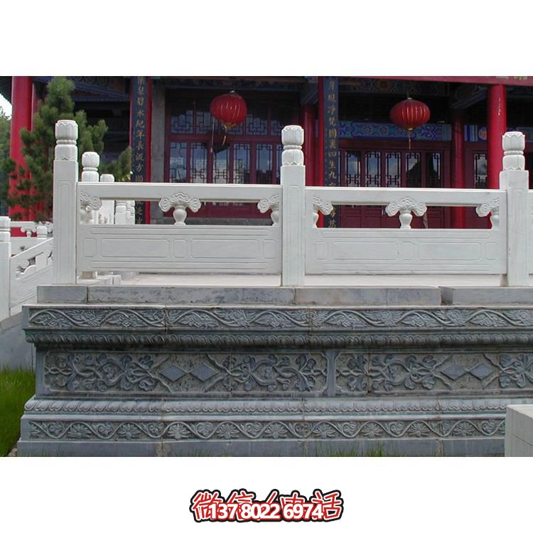 質感卓越，自然美觀的花崗巖臺階欄桿圍欄