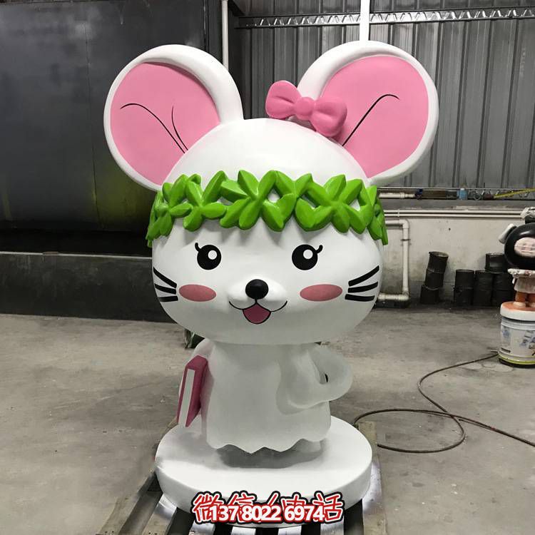 玻璃鋼制動(dòng)物景觀擺件，專為幼兒園兒童打造