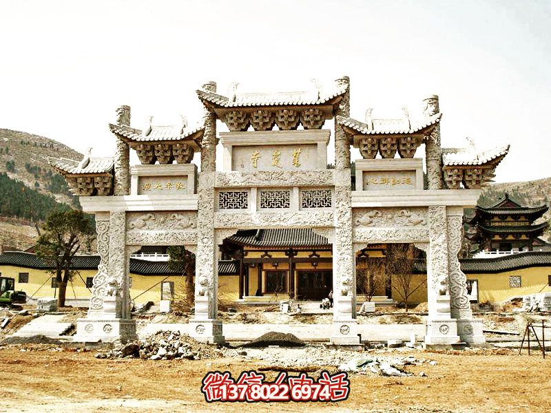 仿古斗拱牌坊，裝點您的景區(qū)、寺院門前