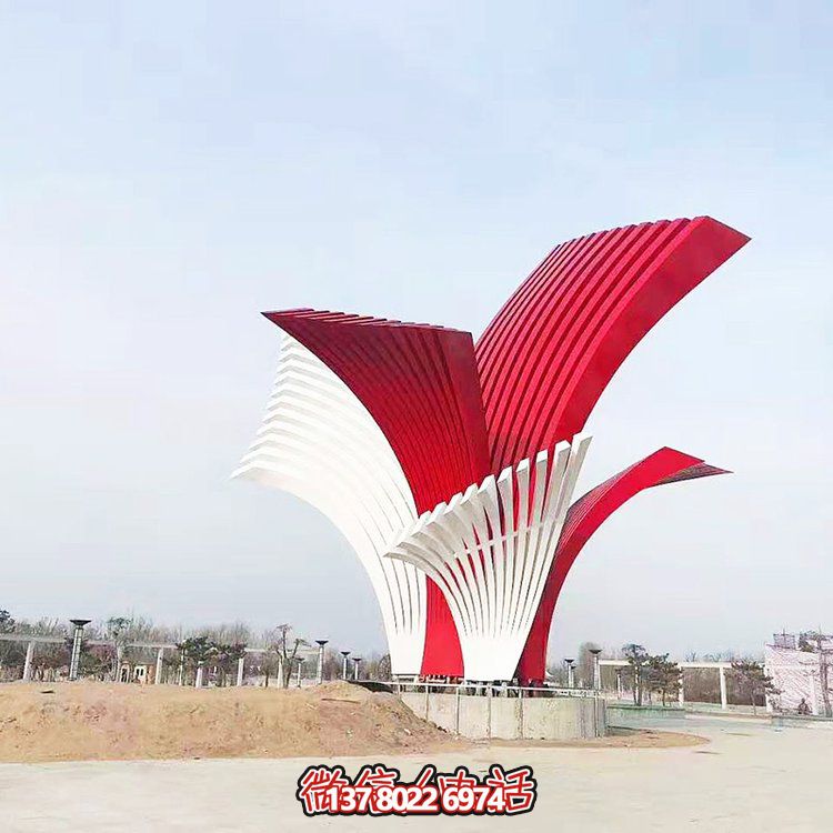 戶(hù)外廣場(chǎng)大型幾何抽象創(chuàng)意園林景觀(guān)動(dòng)物雕塑