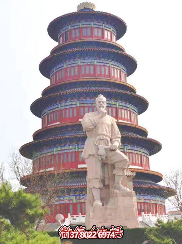 石材人物雕塑“魯班”——河南安陽(yáng)林州的魯班石材人物雕塑項(xiàng)目